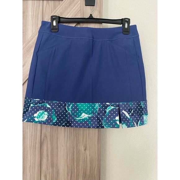 ADIDAS XS golf athletic skort floral trim - Picture 1 of 8